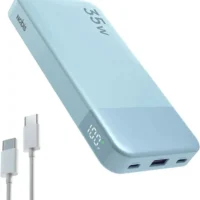 NOBIS N3510 Slim Power Bank 10000mAh Mini Pocket-Sized Smaller Portable Charger External Battery 35W Fast Charging For iPhone
